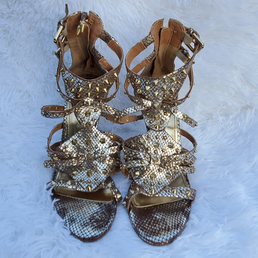 GUESS Laidea Gradiator Heel Sandals